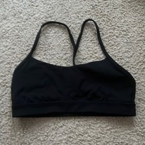 lululemon flow y nulu bra in black